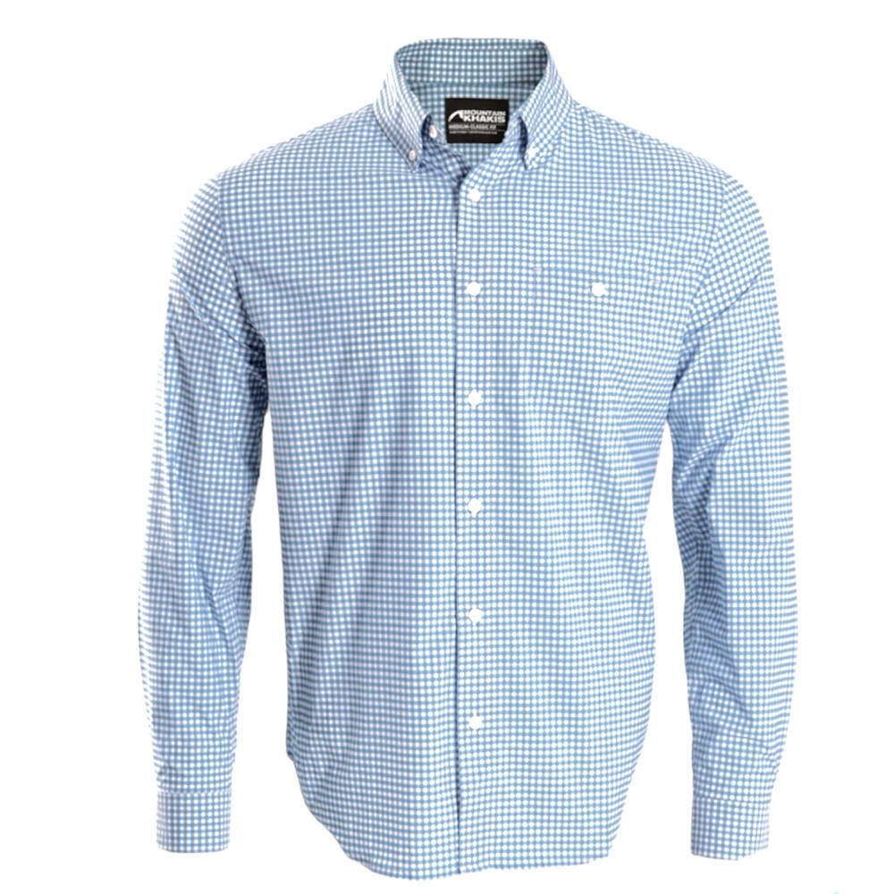 Mountain Khakis Triple Cooling Effect Outdoor Active Fishing Long Sleeve Shirt